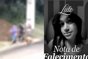 A adolescente de 14 anos, identificada como Kauane Vitória dos Santos Neves, foi