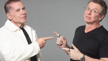 Foto: 1 de 1 Foto de Boninho e Leandro Hassum em divulgação de novo reality - Fo