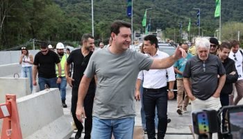 Ratinho Jr fará a liberação oficial do tráfego de veículos na Ponte de Guaratuba