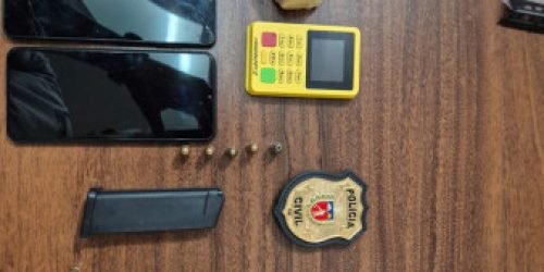 Polícia Civil prende homem em Mandaguari — Foto: Governo do Paraná