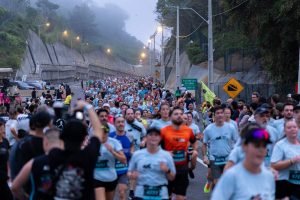 Foto: Um dos grandes destaques do evento foi a passagem pela Ponte de Guaratuba