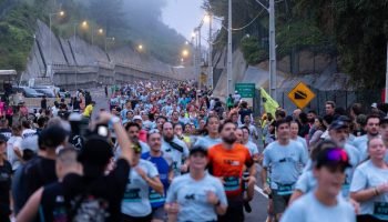 Foto: Um dos grandes destaques do evento foi a passagem pela Ponte de Guaratuba