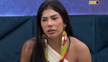 Foto: 1 de 1 Marciele no BBB 26 - Foto: Reprodução/ TV Globo
