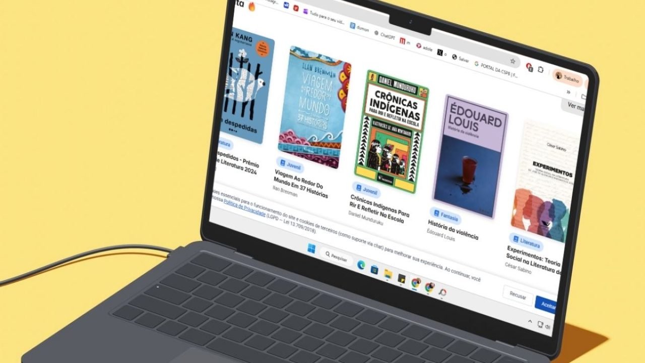 Foto: 1 de 1 MEC livros - Metrópoles - Foto: Arte Metrópoles