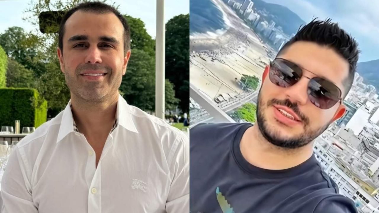 Médicos Luís Roberto Pellegrini Gomes e Vinicius dos Santos Oliveira — Foto: Méd