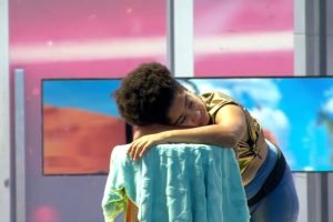 Milena durante o Castigo do Monstro do BBB 26 — Foto: 1 de 1 Milena durante o Ca