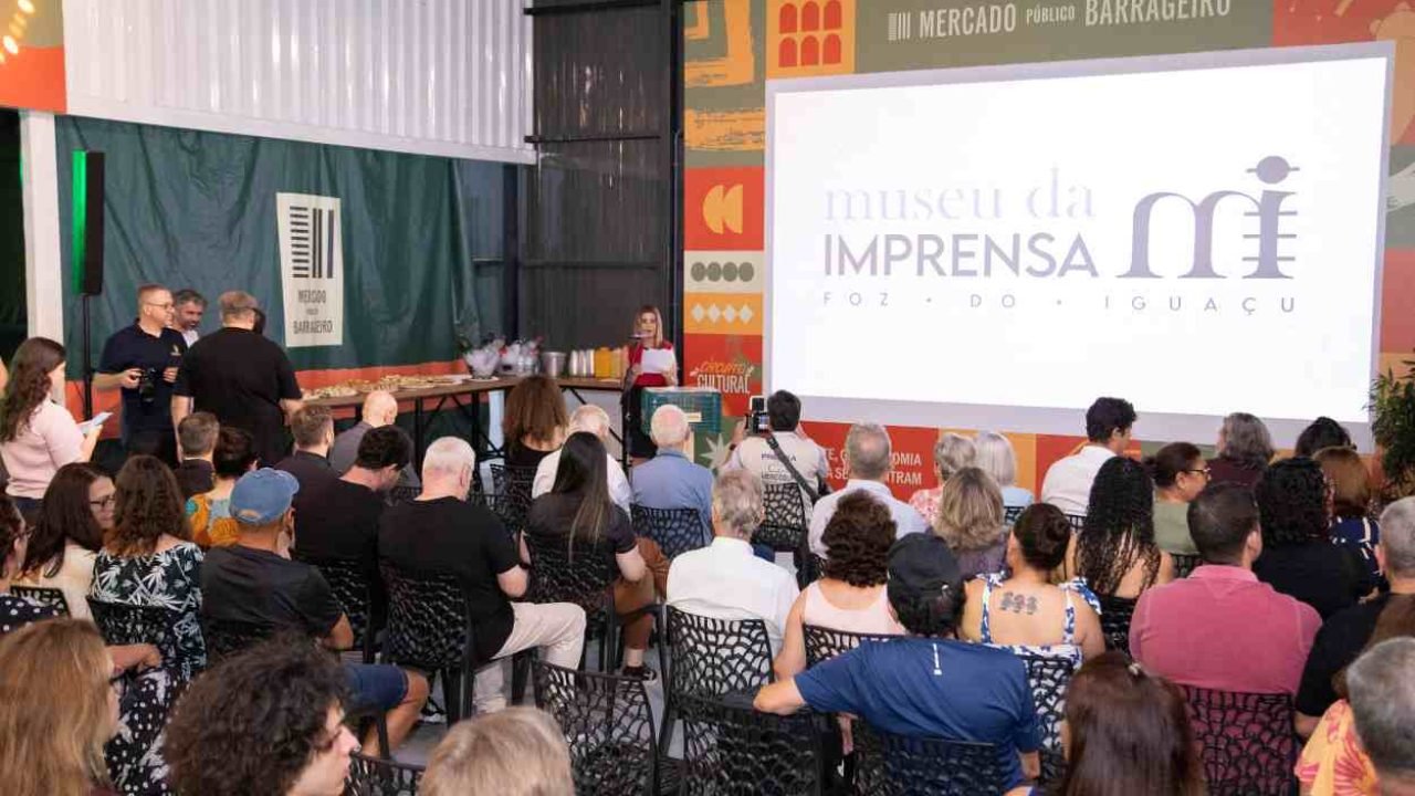 Museu da Imprensa — Foto: H2FOZ