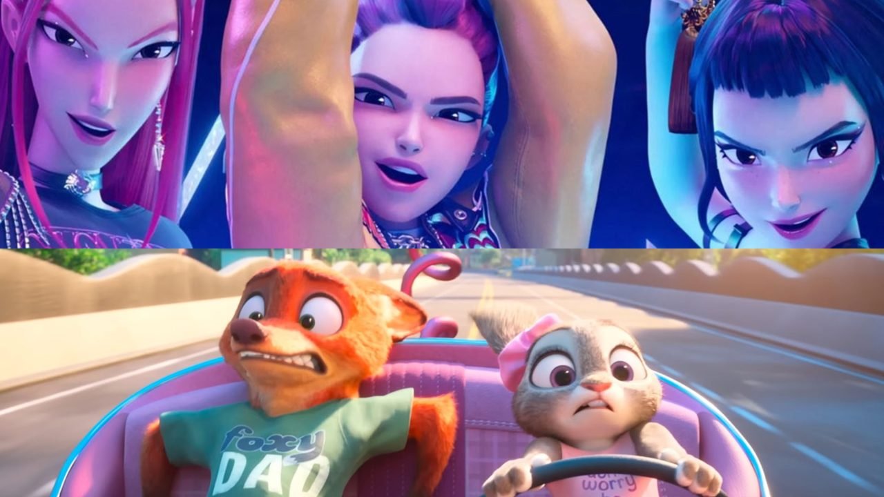 Guerreiras do K-Pop e Zootopia 2 - Foto: Divulgação