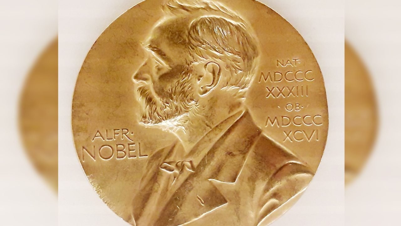 Swedish Nobel Prize Medal for Physics Chemistry Physiology or Medicine Literature