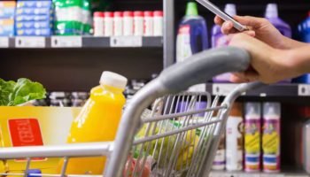 A loja no modelo Muffato Go funciona sem caixas e sem filas. — Foto: A loja no m