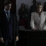 Beth Goulart e Nicolas Prattes em O Advogado de Deus — Foto: 1 de 1 Beth Goulart