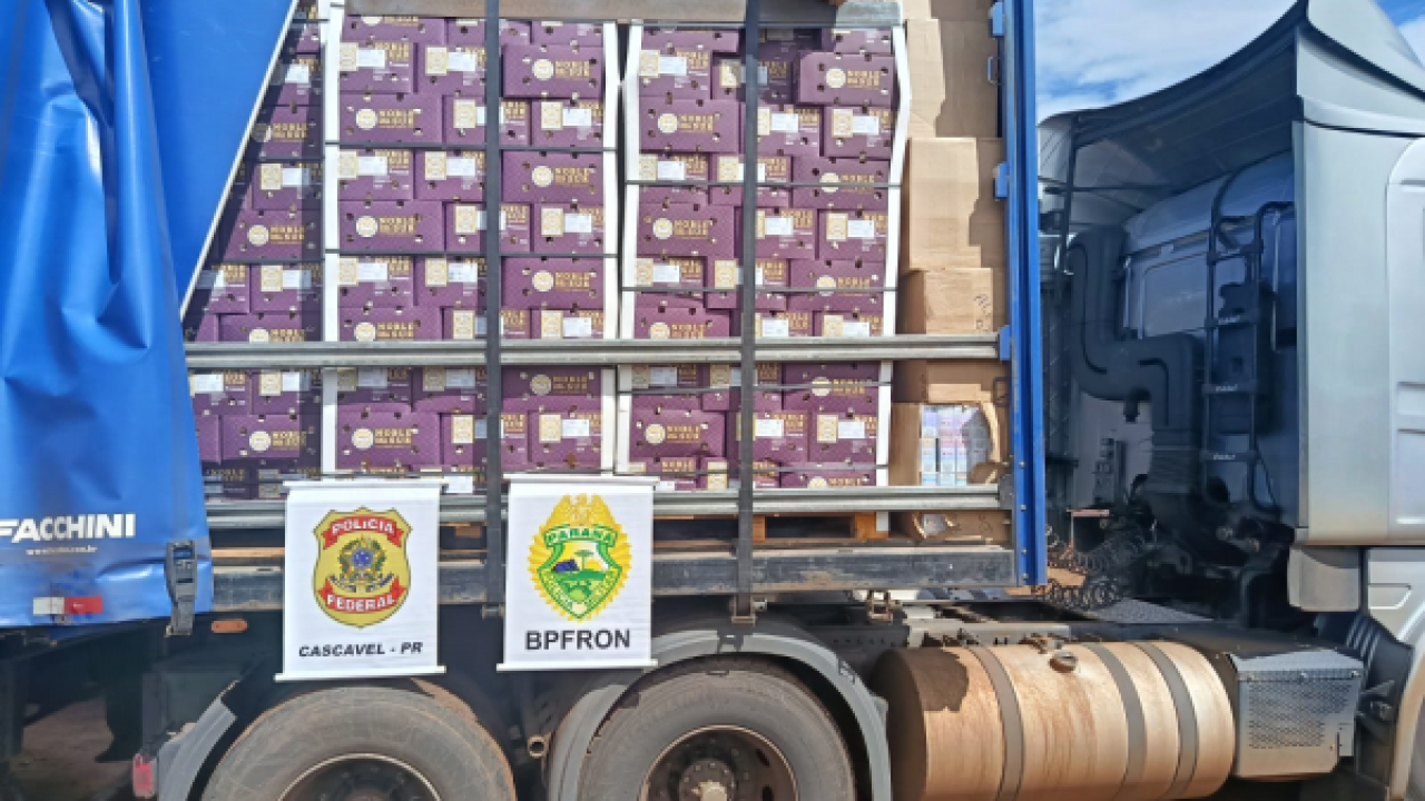 Ação da Polícia Militar do Paraná — Foto: Governo do Paraná