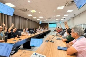 Foto: Eleição dos conselheiros. Foto: ConCidade Foz