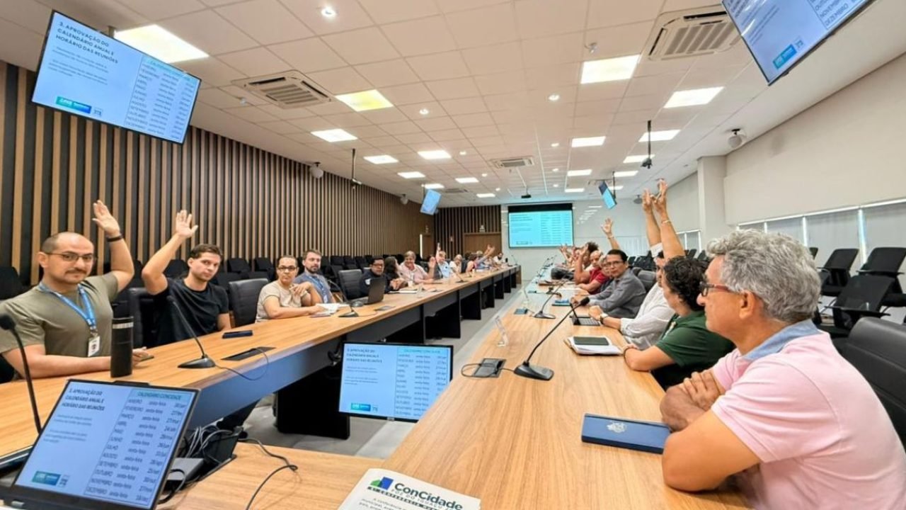 Foto: Eleição dos conselheiros. Foto: ConCidade Foz