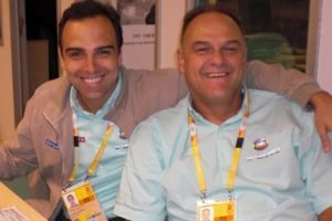 Oscar e Tadeu Schmidt — Foto: 1 de 1 Oscar e Tadeu Schmidt - Foto: Reprodução