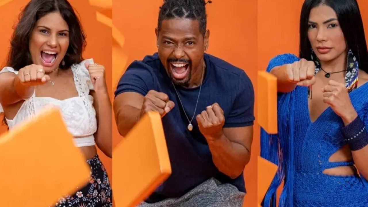 Gabriela, Leandro e Marciele estão no 15º Paredão do BBB 26 — Foto: 1 de 1 Gabri