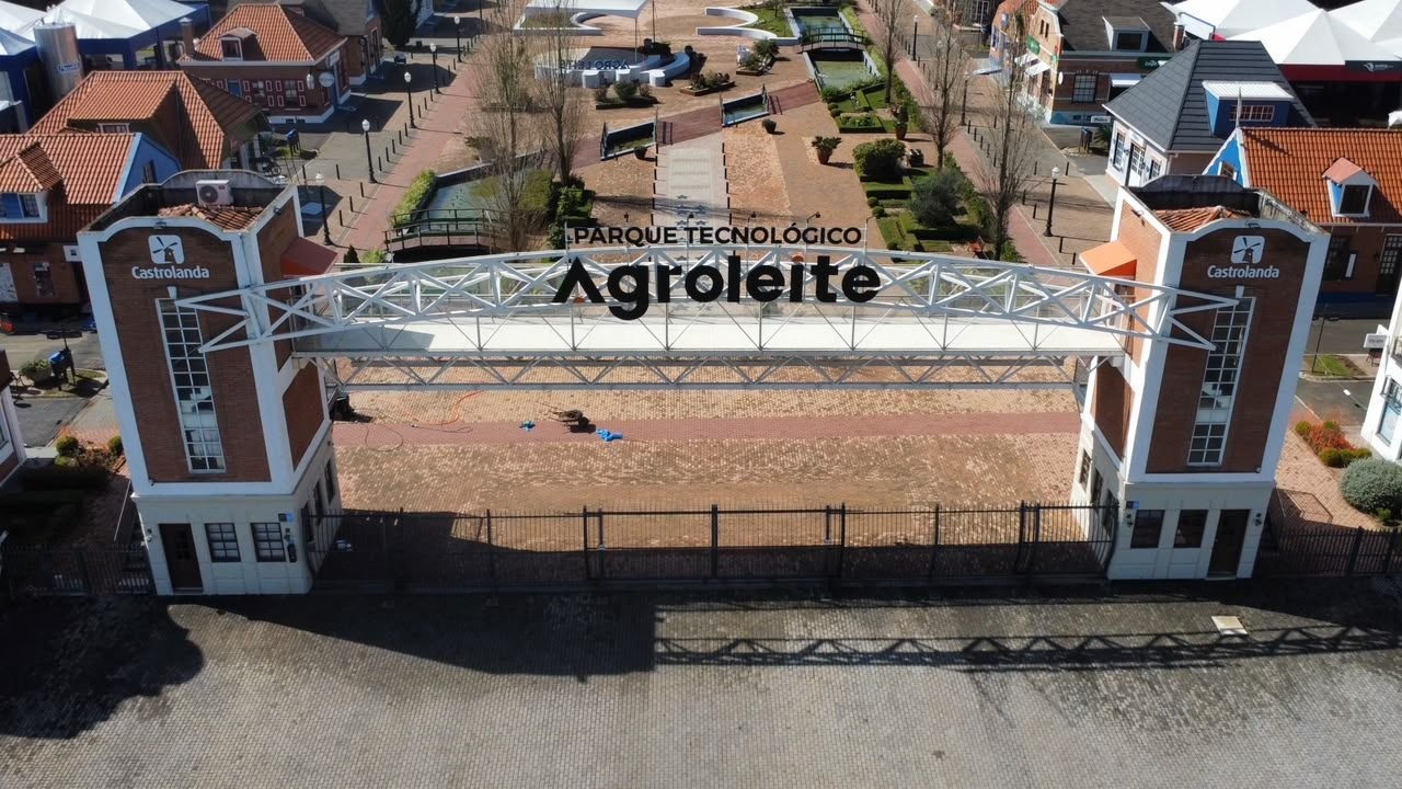 Parque Tecnológico da Castrolanda, local de realização da Agroleite 2026. Foto: Divulgação
