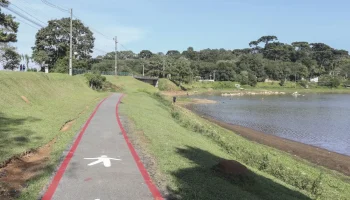 Foto: O Parque Municipal Passaúna, queridinho no verão de Curitiba, recebeu uma