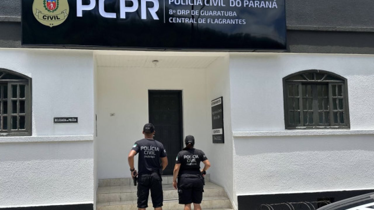 Idoso foi localizado durante patrulhamento em Guaratuba — Foto: Governo do Paran