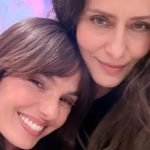 Foto: 1 de 1 Maria Fernanda Cândido e Isis Valverde brilham em festa pré-Oscar -