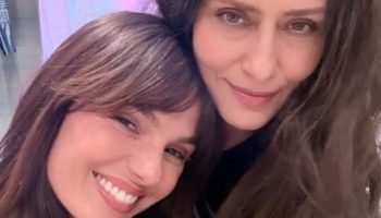 Foto: 1 de 1 Maria Fernanda Cândido e Isis Valverde brilham em festa pré-Oscar -