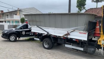 Piscina recuperada pela Polícia Civil — Foto: Governo do Paraná