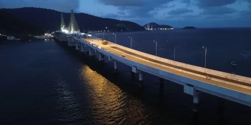 Foto: Foto: Gediel Mendes/Consórcio Supervisor Ponte de Guaratuba