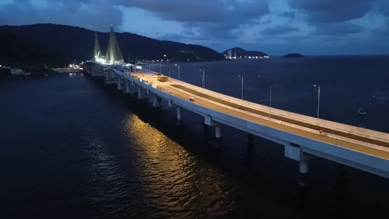 Foto: Foto: Gediel Mendes/Consórcio Supervisor Ponte de Guaratuba