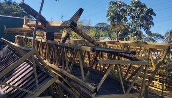 Passarela para pedestres — Foto: Governo do Paraná