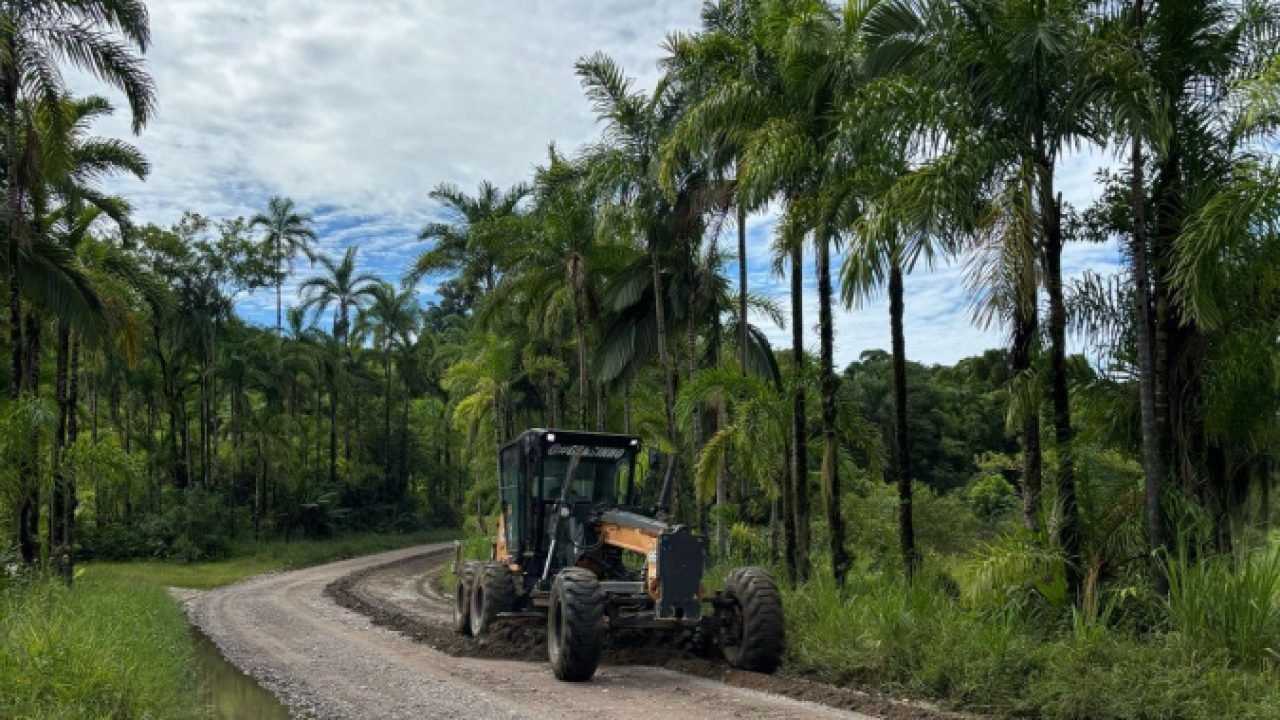 Estrada de Guaraqueçaba — Foto: Governo do Paraná
