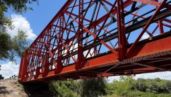 Ponte sobre o Rio da Várzea na PR-427 — Foto: Governo do Paraná