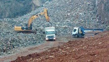 Obra de duplicação da PR-445 — Foto: Governo do Paraná