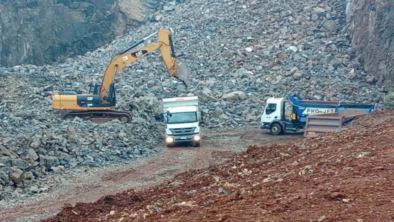 Obra de duplicação da PR-445 — Foto: Governo do Paraná