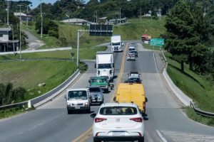 Frota de veículos no Paraná — Foto: Governo do Paraná