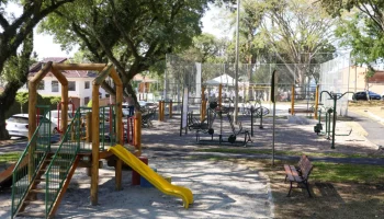 Curitiba acaba de ganhar uma praça de lazer e convivência novinha em folha (Foto