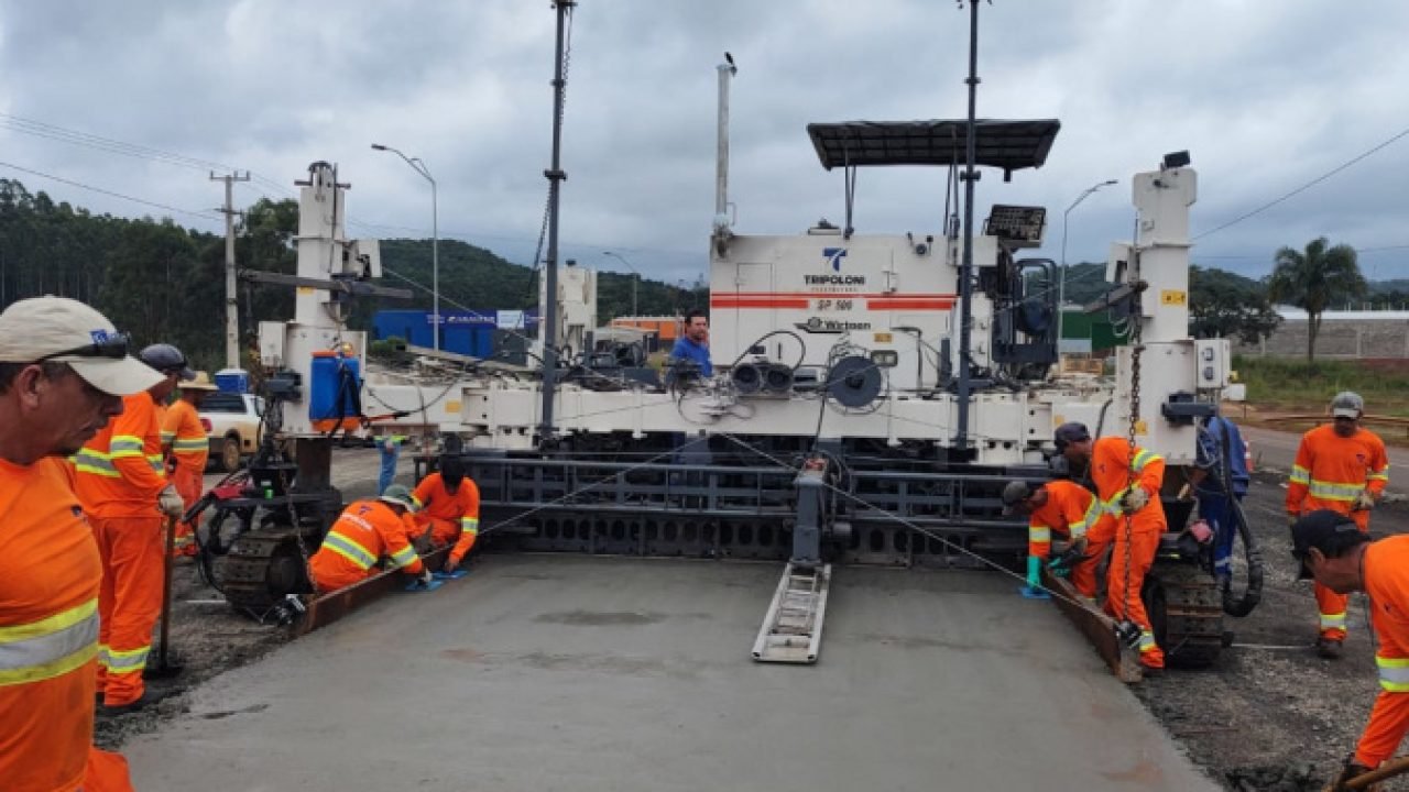 Duplicação da PRC-466 entre Pitanga e Turvo — Foto: Governo do Paraná