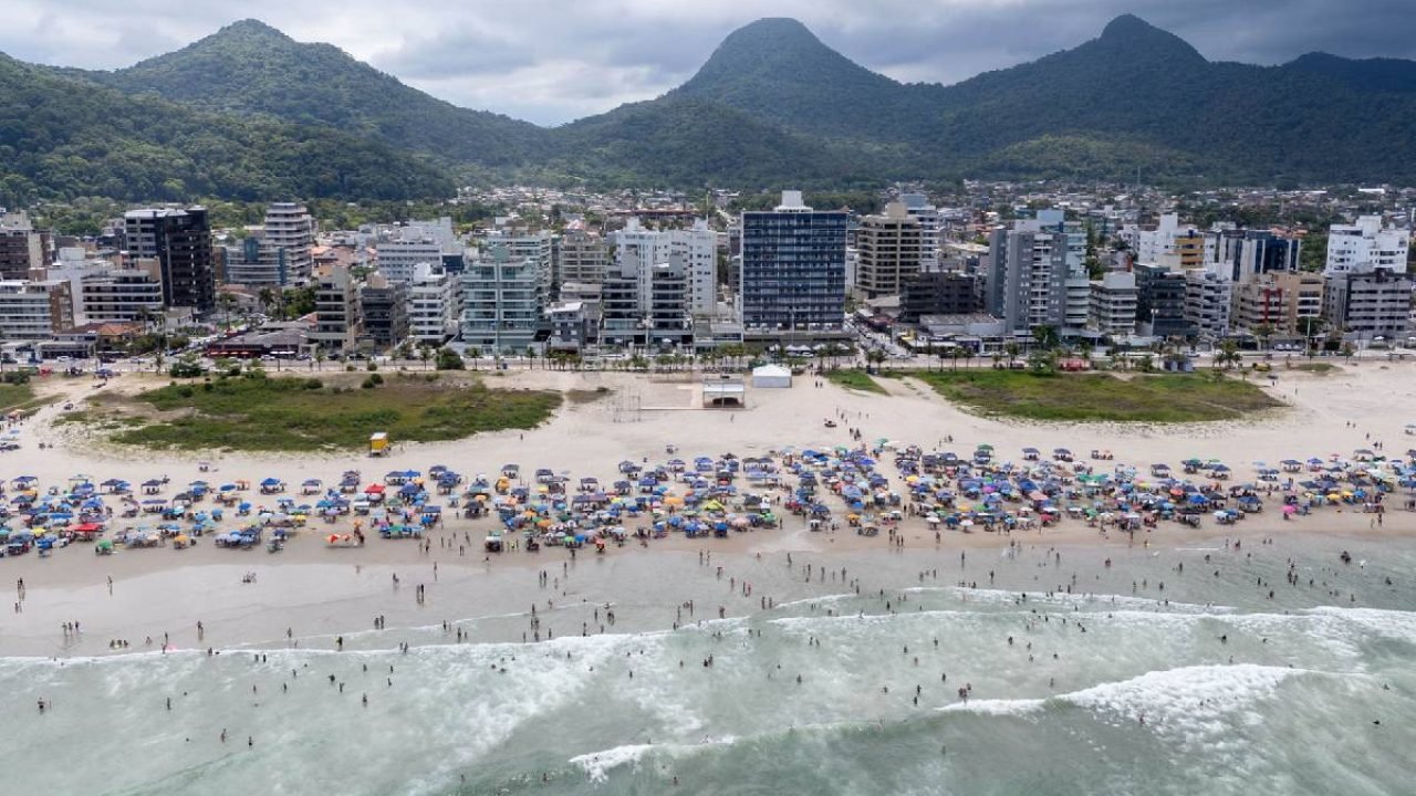 Previsão do tempo no litoral do Paraná — Foto: previsao-do-tempo-litoral-parana