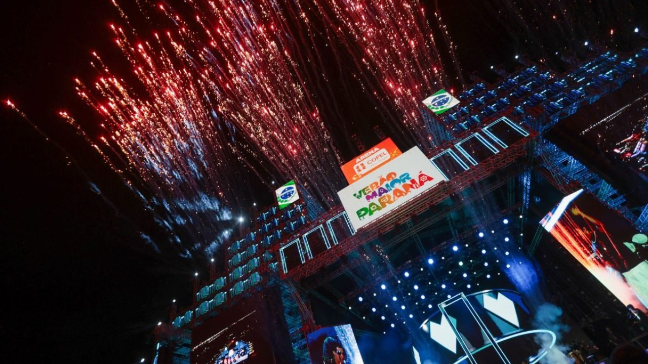 Cenário do Verão Maior Paraná em ação no litoral paranaense durante a temporada