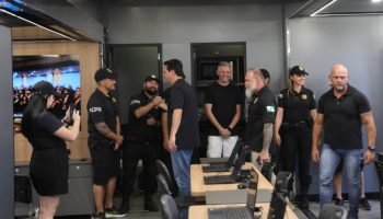 Forças de segurança recebem novos equipamentos para o Verão Maior — Foto: Govern