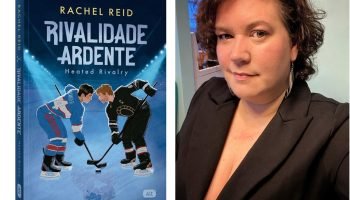 Montagem de imagens mostra a capa do livro Rivalidade Ardente — Foto: 1 de 1 Mon