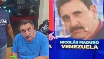 Ratinho pinta o cabelo de loiro — Foto: Reprodução