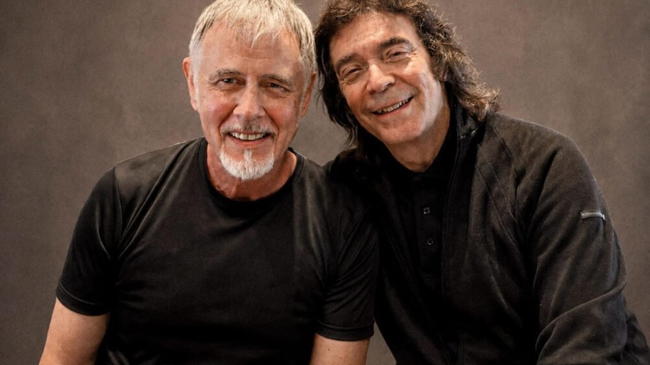 Ritchie e Steve Hackett regravam sucesso dos anos 1980 no Rio — Foto: 1 de 1 Rit