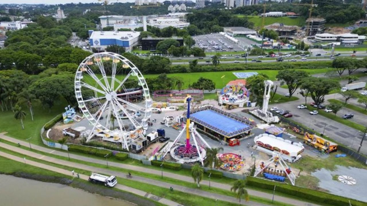 A roda-gigante se tornou uma das principais atrações do Park da Cidade. — Foto: