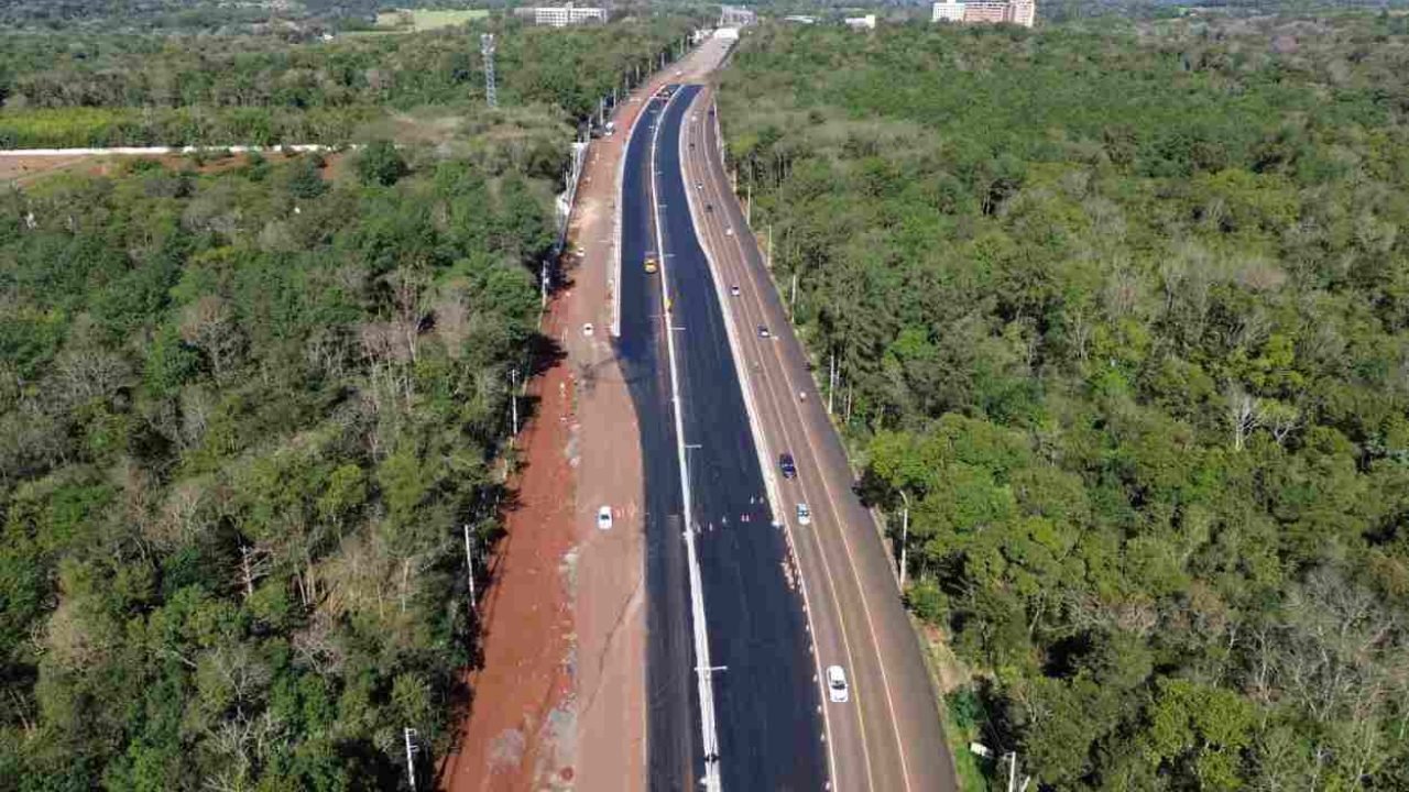 Rodovia das Cataratas — Foto: H2FOZ