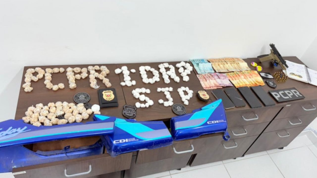 Polícia Civil prende dois suspeitos por homicídio — Foto: Governo do Paraná