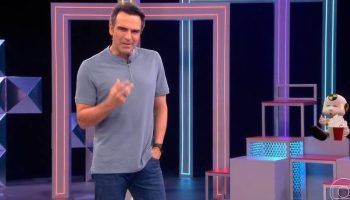 Foto: 1 de 1 Tadeu Schmidt - Foto: Reprodução/Globo