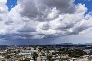Temporal no Paraná — Foto: Foto: Roberto Dziura Jr/AEN