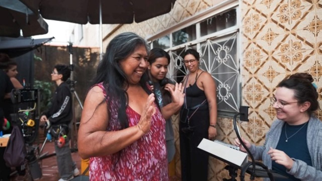 1 de 1 Foto colorida das gravações de Tenho Você em Mim - Metrópoles — Foto: 1 d