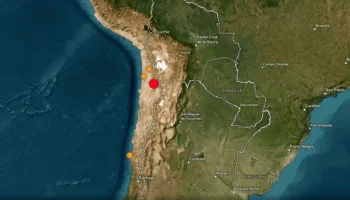 Terremoto no Chile é sentido em São Paulo — Foto: Terremoto no Chile é sentido e