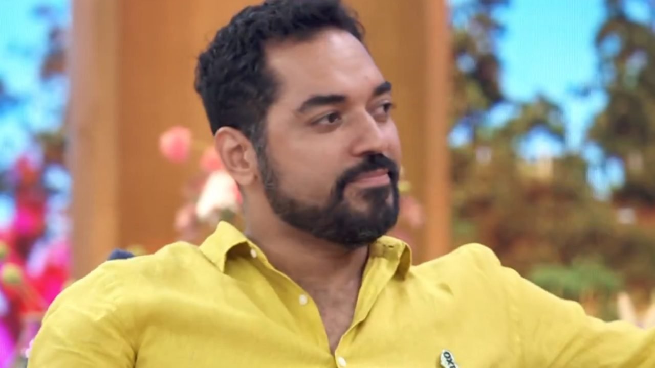 Foto: 1 de 1 Imagem colorida do ator Thomas Aquino no Encontro da TV Globo - Met